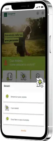 Denuncia un sinistro e monitorane la gestione